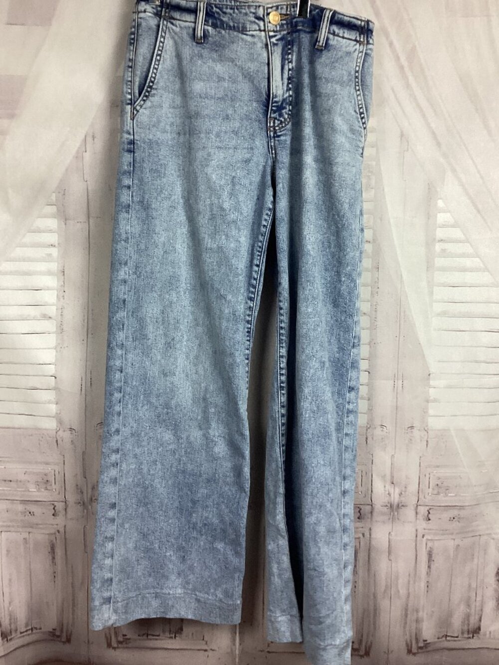 KUT From the Kloth High-Rise Wide Leg Jeans  6